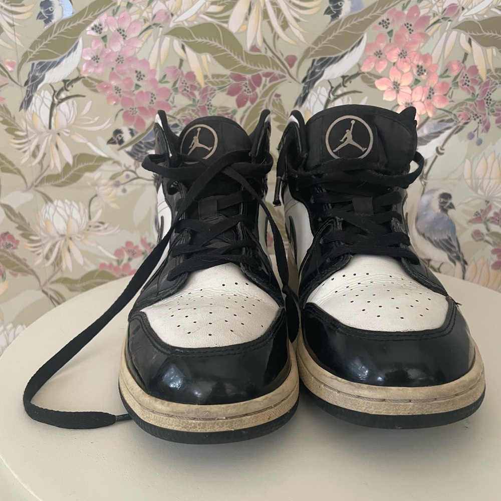 Nike Air Jordan Black and White Women's Sneakers